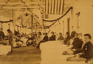 Ward in Armory Square Hospital, Washington, D.C. 1863