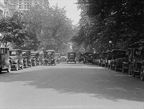 Washington DC Street Scene 1924