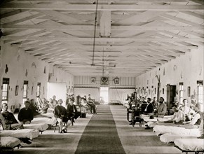 Washington, D.C. Patients in Ward K of Armory Square Hospital 1865