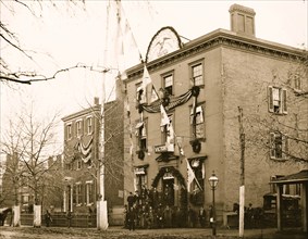 Building of the U.S. Clothing Department 1865