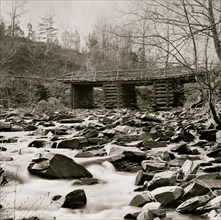 Washington, District of Columbia. Small bridge near Chain bridge 1863