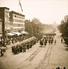 The Grand Review of the Army passing on Pennsylvania Avenue  1865