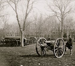 Washington, District of Columbia. Wiard gun at U.S. Arsenal 1862