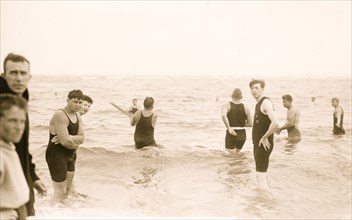 Water Baseball in the Surf 1914