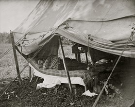 Westover Landing, Va. Lt. Col. Samuel W. Owen, 3d Pennsylvania Cavalry, caught napping 1862