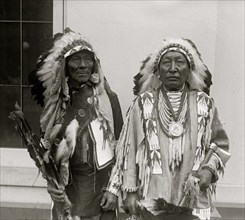 White Calf & Iron Crow, Sioux Indians, 1925