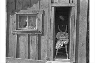 Saw Mill Worker's Wife and Baby 1939