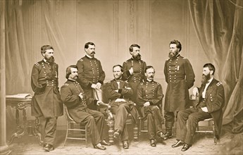 William Tecumseh Sherman & His Staff 1863