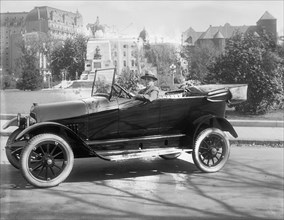 Wm. P. Barnhart in Pullman Car, 1917