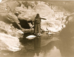 Nature's mirror--Navaho 1903