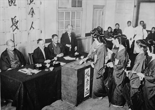 Women Vote in Japan