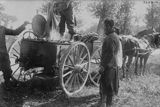 World War One Travelling Mess Preparation Wagon for French Soldiers 1918