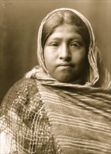 Yaqui girl, head-and-shoulders portrait 1907
