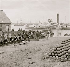 Yorktown, Va. Embarkation for White House Landing, Va. 1862