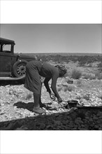 Cooking on the Ground in the Heat 1938
