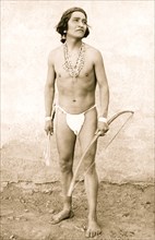 Zuni marathon racer--figure study 1909