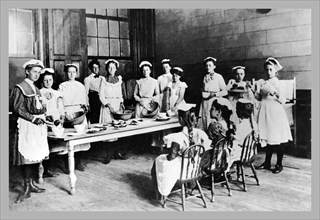 Women in Home Economics Class 1890