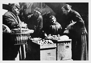 Selling Eggs on Hester Street 1895