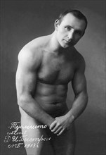 Posing Russian Wrestler 1913