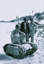 US Navy Examines Nazi "Beetle" 1944