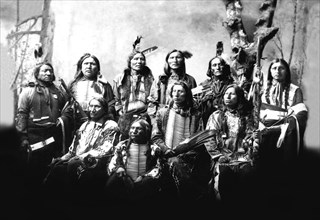 Chief Jack Red Cloud and Chiefs