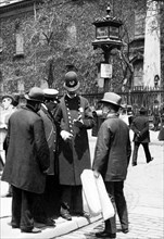Giving Directions to a Lost Soul, New York City 1899