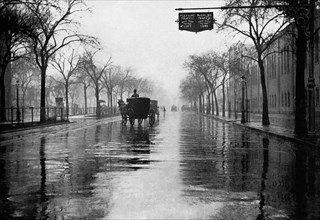 Rainy Day, New York City 1899