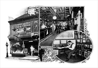 Brodie's Saloon, New York City 1899