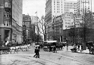 Broadway Terminus, New York City 1899