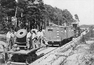 Movable Menace - the Railroad Mortar