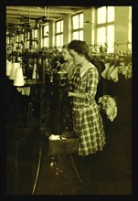 Girls topping stockings 1917