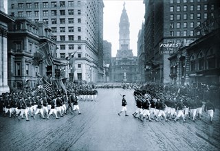 Parade on South Broad Street, Philadelphia, PA
