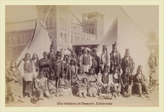 Ute Indians, Denver, Colorado