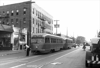 Coney Island and Neptune Avenues 1949