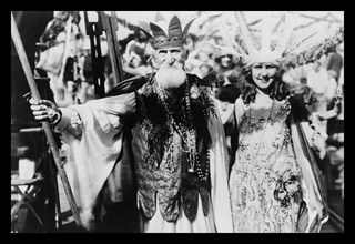 Neptune & Miss America at the Atlantic City Festival 1922