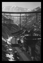 Carr Fork Canyon, as seen from the "G" Bridge 1942