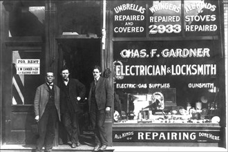 Charles F. Gardner, electrician and locksmith