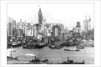 Highrises of Lower New York 1908