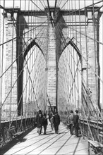 New York & Brooklyn Bridge 1898