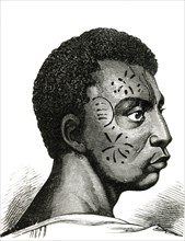 History and origins of tattooing Bantu ritual tattoo