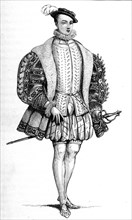 French vintage clothes Henri kingdom II XVI century King France