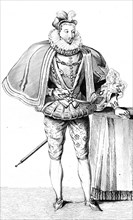 French vintage clothes Henri kingdom III XVI century King France