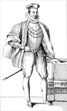 French vintage clothes Henri kingdom III XVI century King France Jacques De savoie Duc Nemours