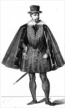 French vintage clothes Henri kingdom IV XVI century King France Renè D'Hautefort