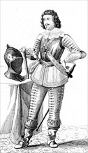 French vintage clothes XVI century King France Luis kingdom XIV Gaston Jean Baptiste
