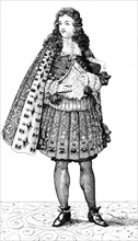 French vintage clothes XVI century King France Luis kingdom XIV Philippe Duc D'Orleans