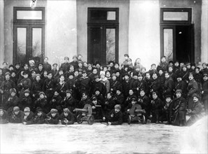 Sailors who disbanded the constituent assembly, january 6, 1918.