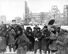 Liberated stalingrad in january 1943.