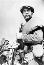 A soviet guerrilla during world war ll.