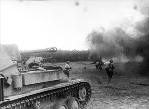 Battle of kursk bulge, in july, 1943.